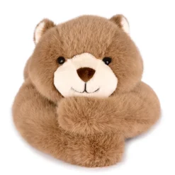 Histoire d'Ours Peluches Bien-Être|Les Ours Et Cie^Peluche Ours marron lesté - 40 cm - Podcoll