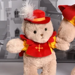 Histoire d'Ours Les Ours Et Cie^Peluche Ours porte-clé mousquetaire - Puy du Fou - 15 cm
