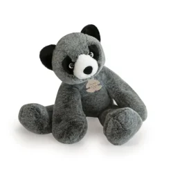 Histoire d'Ours Dans La Forêt Tropicale^Peluche Panda Gris - 40 cm