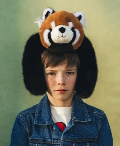 Histoire d'Ours Peluches Bien-Être|Dans La Forêt Tropicale^Peluche panda roux lesté - 40 cm - Podcoll