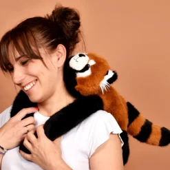 Histoire d'Ours Peluches Bien-Être|Dans La Forêt Tropicale^Peluche panda roux lesté - 40 cm - Podcoll
