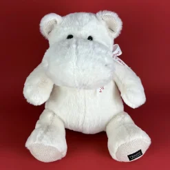 Histoire d'Ours Les Hippos Hip'^Peluche personnalisée Je t'Aime - Peluche Hippopotame - Édition limitée- 40 cm