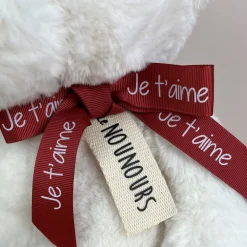 Histoire d'Ours Le Nounours^Peluche personnalisée Je t'Aime - Ours en peluche - Édition limitée - 40 cm