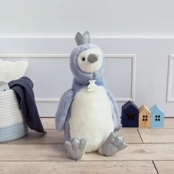 Histoire d'Ours Les Féeriques^Peluche Pingouin - 30 cm