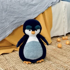 Histoire d'Ours Trésors Marins^Peluche Pingouin - 25 cm