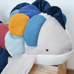 Histoire d'Ours Trésors Marins^Peluche Poisson Arc-en-ciel - 50 cm