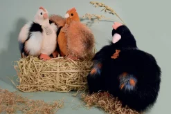 Histoire d'Ours Autres Animaux De La Ferme^Peluche poule 