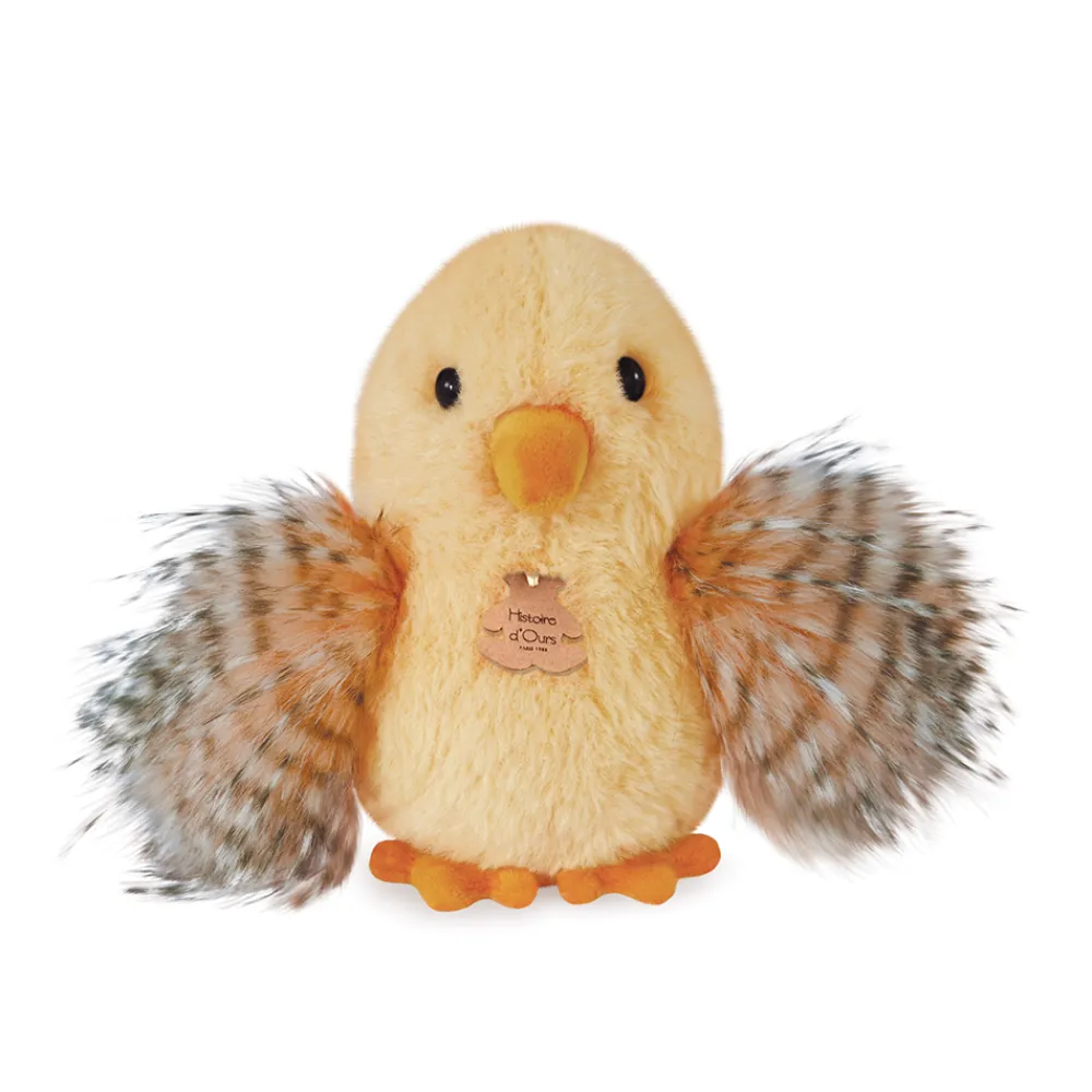 Histoire d'Ours Autres Animaux De La Ferme^Peluche poussin ( modèle aléatoire ) - 15 cm