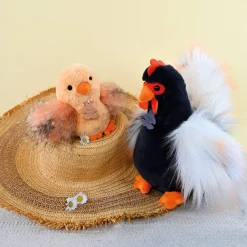 Histoire d'Ours Autres Animaux De La Ferme^Peluche poussin ( modèle aléatoire ) - 15 cm