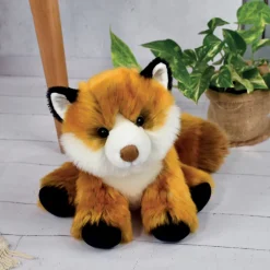 Histoire d'Ours Autres Animaux De La Ferme^Peluche Renard Gus - 28 cm