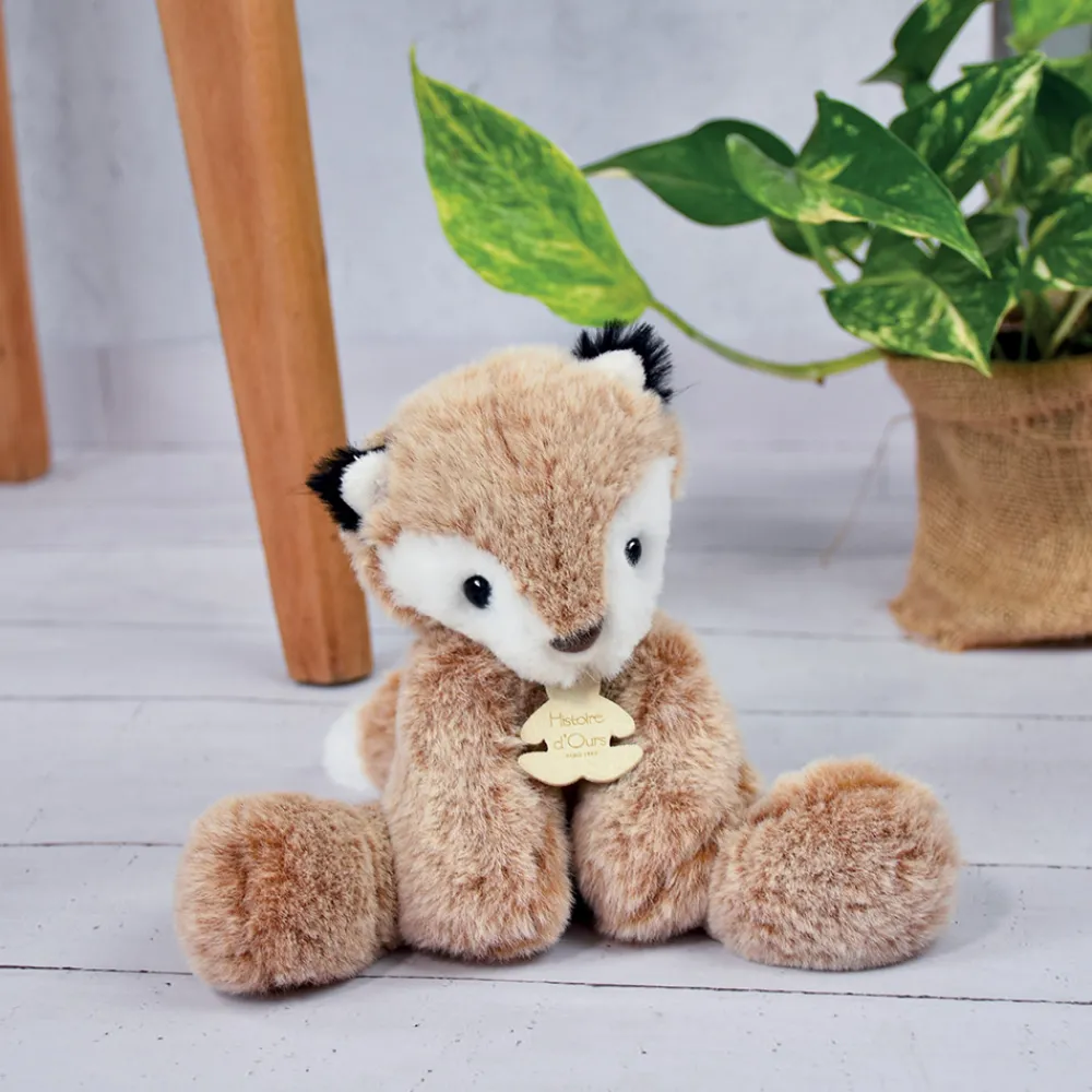 Histoire d'Ours Autres Animaux De La Ferme|Les Sweety Mousse^Peluche Renard Roux - 25 cm