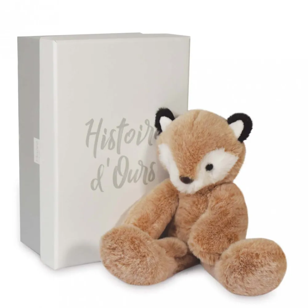 Histoire d'Ours Autres Animaux De La Ferme|Les Sweety Mousse^Peluche Renard Roux - 25 cm