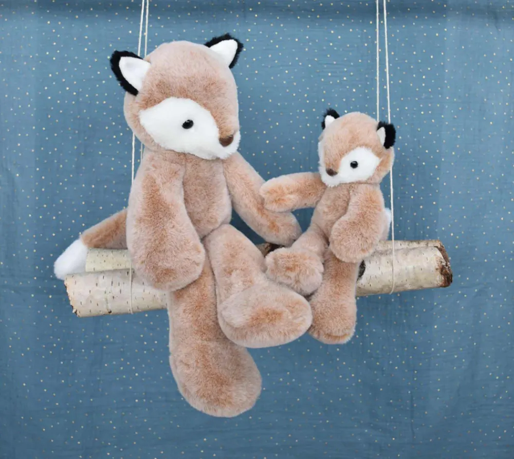 Histoire d'Ours Autres Animaux De La Ferme|Les Sweety Mousse^Peluche Renard Roux - 25 cm
