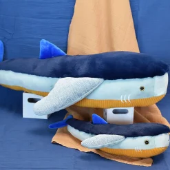 Histoire d'Ours Trésors Marins^Peluche Requin Bleu - 40 cm