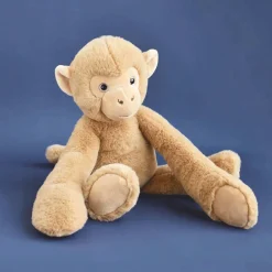 Histoire d'Ours Dans La Forêt Tropicale^Peluche Singe - Beige - 35 cm