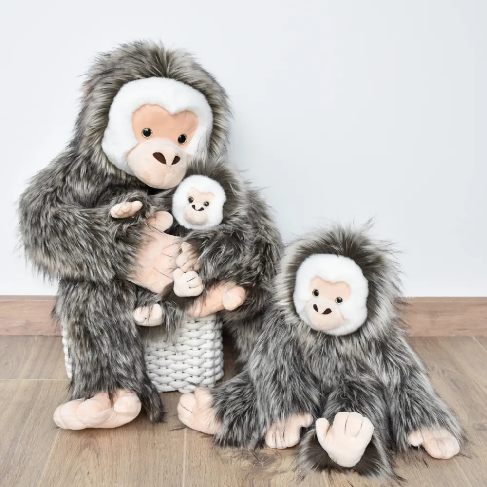 Histoire d'Ours Dans La Forêt Tropicale^Peluche Singe Marron - 45 cm