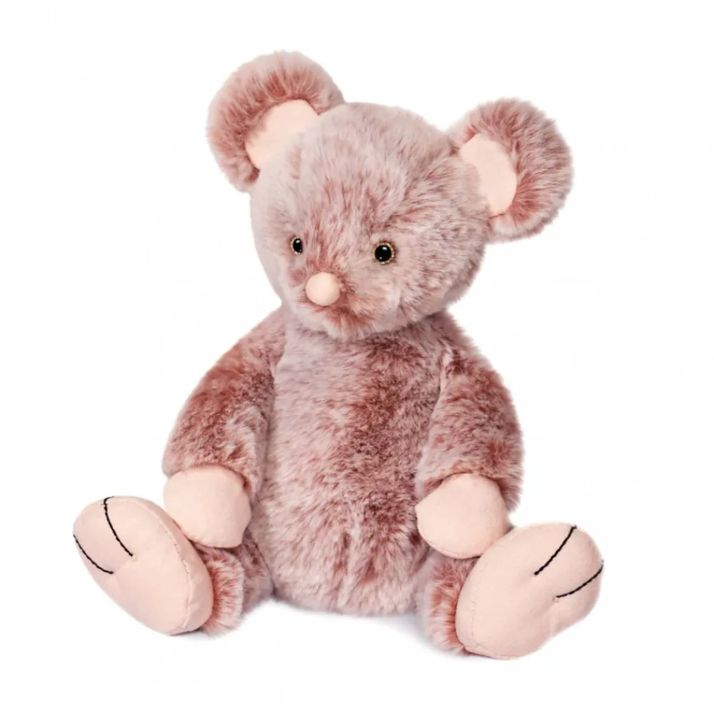 Histoire d'Ours Les Sweety Mousse^Peluche Souris Rose - 17 cm