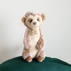 Histoire d'Ours Dans La Savane^Peluche Suricate Beige - 25 cm