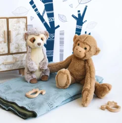 Histoire d'Ours Dans La Savane^Peluche Suricate Beige - 25 cm