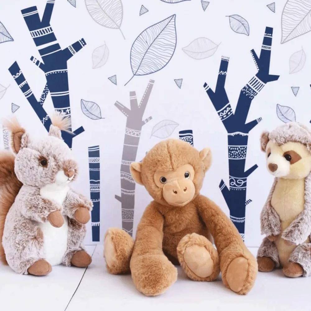 Histoire d'Ours Dans La Savane^Peluche Suricate Beige - 25 cm
