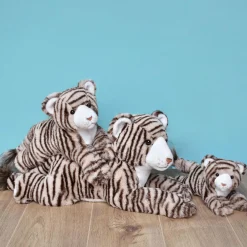 Histoire d'Ours Dans La Savane|Dans La Forêt Tropicale^Peluche Tigre géant Beige - 50 cm