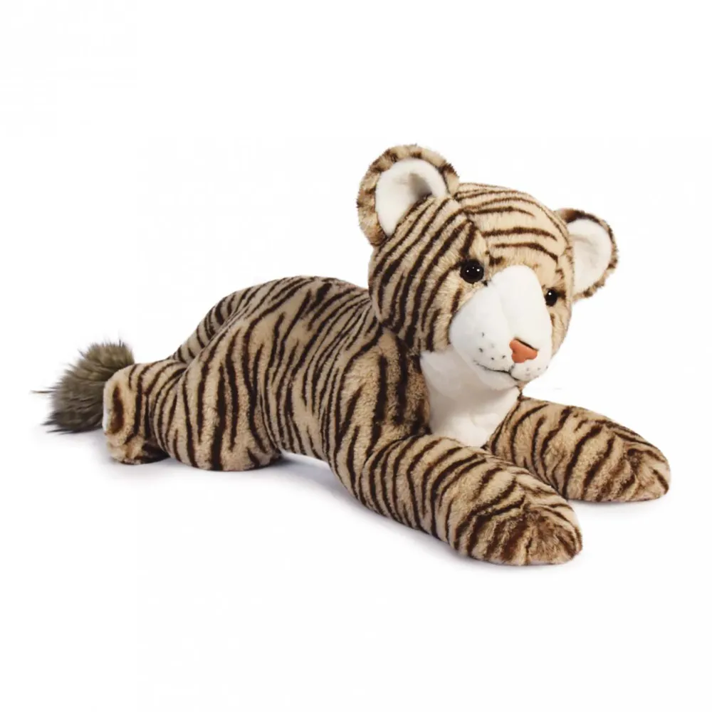 Histoire d'Ours Dans La Savane|Dans La Forêt Tropicale^Peluche Tigre géant Beige - 50 cm