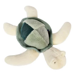 Histoire d'Ours Trésors Marins^Peluche Tortue de Mer Verte- 40 cm
