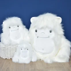 Histoire d'Ours Les Animaux Du Grand Froid^Peluche Yeti - - 22 cm