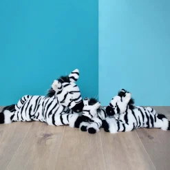 Histoire d'Ours Dans La Savane^Peluche Zèbre - 35 cm