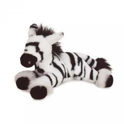 Histoire d'Ours Dans La Savane^Peluche Zèbre et noir - 25 cm