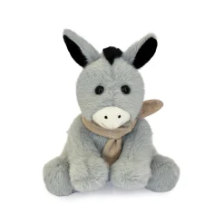 Histoire d'Ours Autres Animaux De La Ferme^Petite peluche Âne foulard - 14 cm