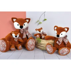 Histoire d'Ours Autres Animaux De La Ferme^Petite peluche renard roux -20 cm