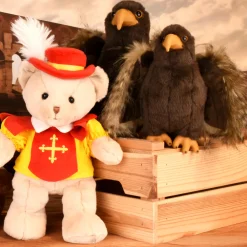 Histoire d'Ours Autres Animaux De La Ferme^Porte cle aigle en peluche - Puy du fou - 15 cm