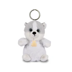 Histoire d'Ours Les Chiens & Les Chats^Porte-clés chien Husky - 12 cm - Les doux stretch