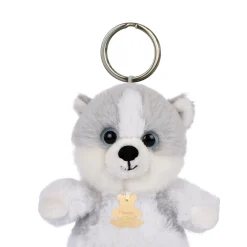 Histoire d'Ours Les Chiens & Les Chats^Porte-clés chien Husky - 12 cm - Les doux stretch
