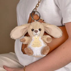 Histoire d'Ours Les Lapins^Porte-clés lapin - 12 cm - Les doux stretch