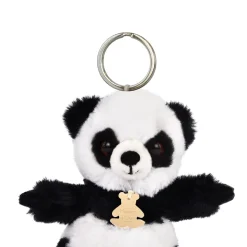 Histoire d'Ours Dans La Forêt Tropicale^Porte-clés panda et blanc - 12 cm - Les doux stretch