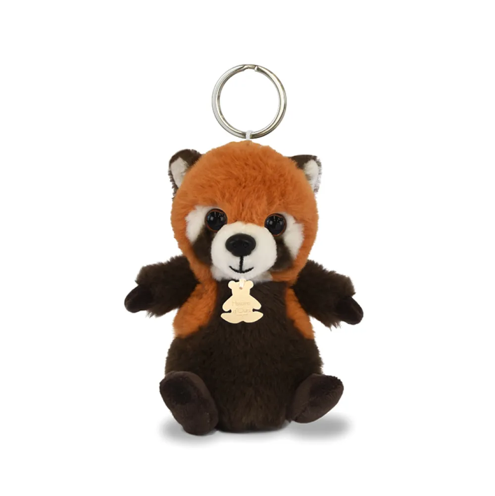 Histoire d'Ours Dans La Forêt Tropicale^Porte-clés panda roux - 12 cm - Les doux stretch