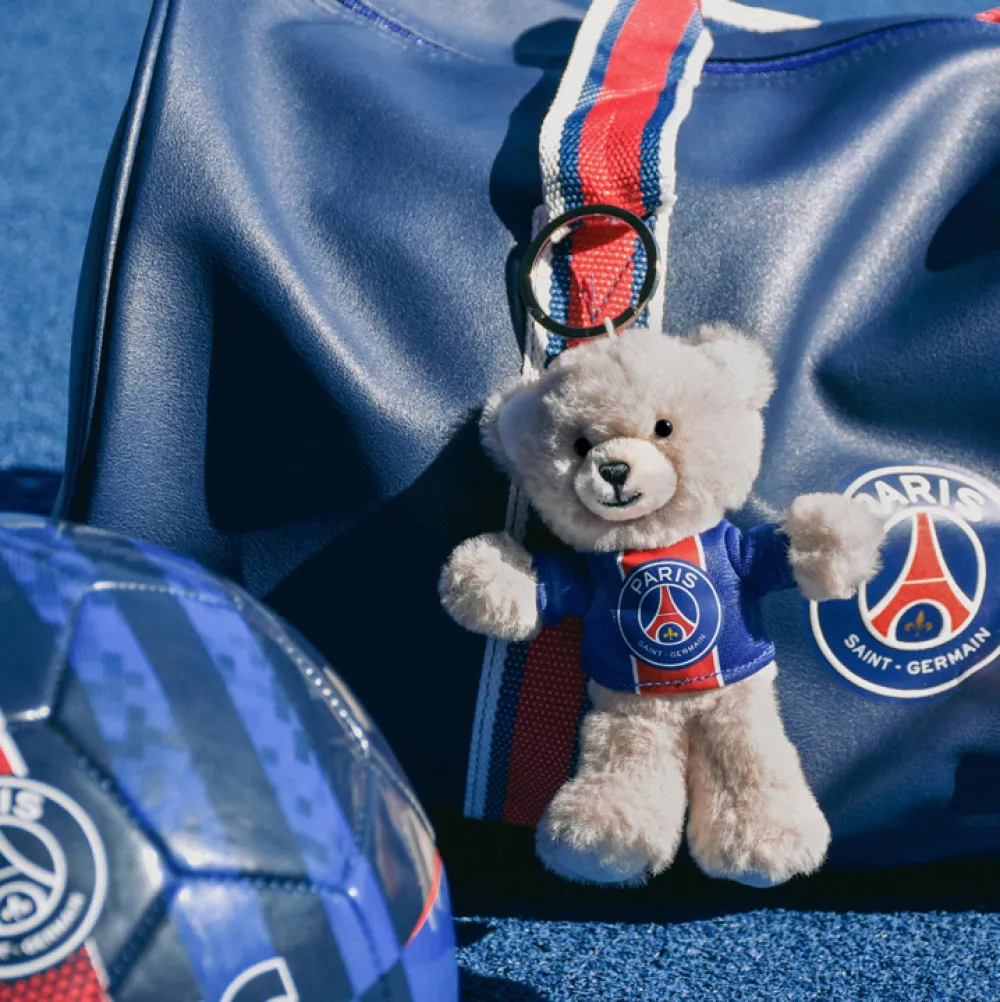 Histoire d'Ours Collection X Psg^Porte-clés PSG - Ours 15 cm