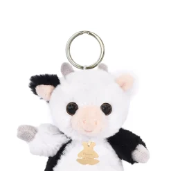 Histoire d'Ours Autres Animaux De La Ferme^Porte-clés vache he - 12 cm - Les doux stretch
