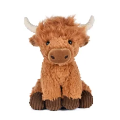 Histoire d'Ours Autres Animaux De La Ferme^Vache ecossaise en peluche - Puy du Fou - 20 cm